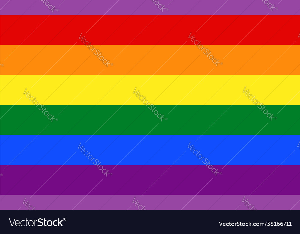 Lgbt flag lesbisch lgbtq stolz vector image Lgbt flag lesbisch lgbtq stolz