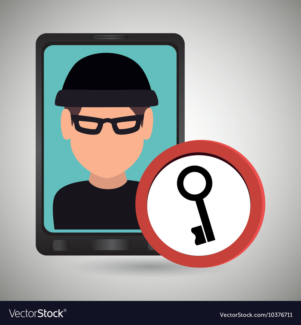 Man smartphone thief secure