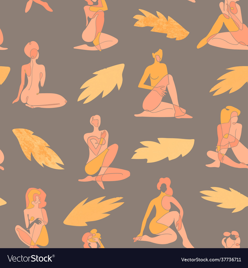 Seamless background with colorful