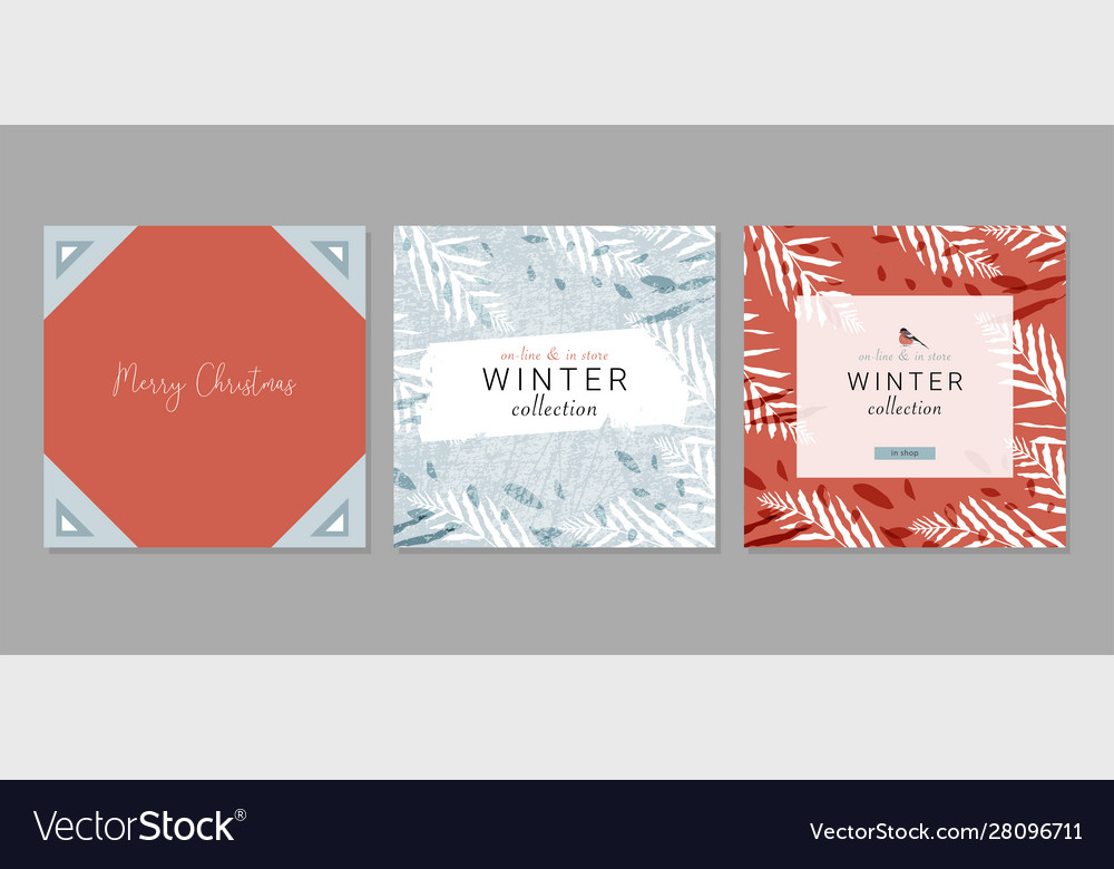 Social media banner template for advertising