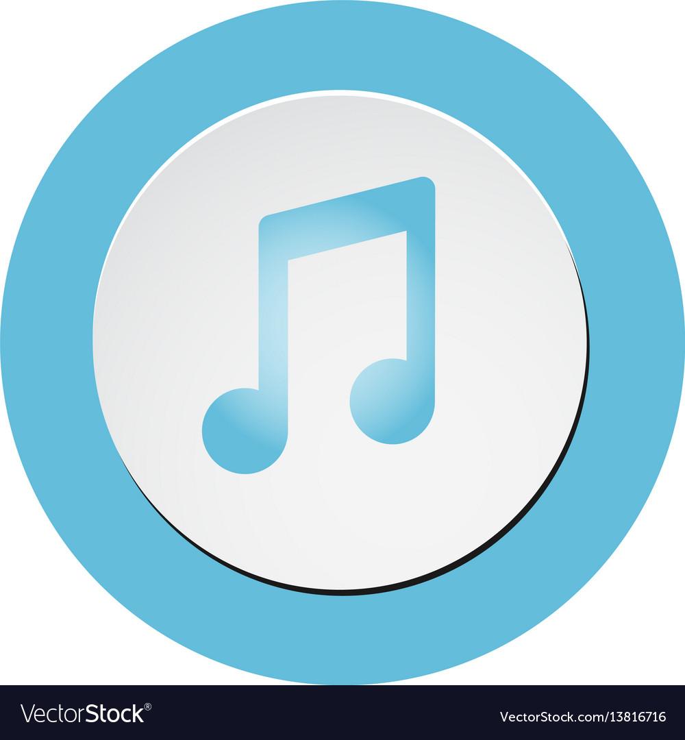 Music icon Royalty Free Vector Image - VectorStock