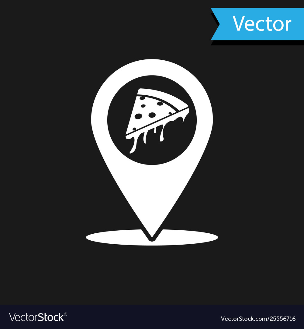 Pizza Location Pointer Icon