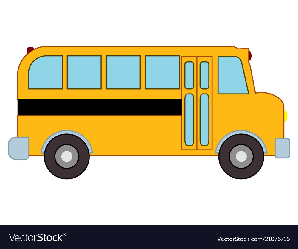 School bus Royalty Free Vector Image - VectorStock