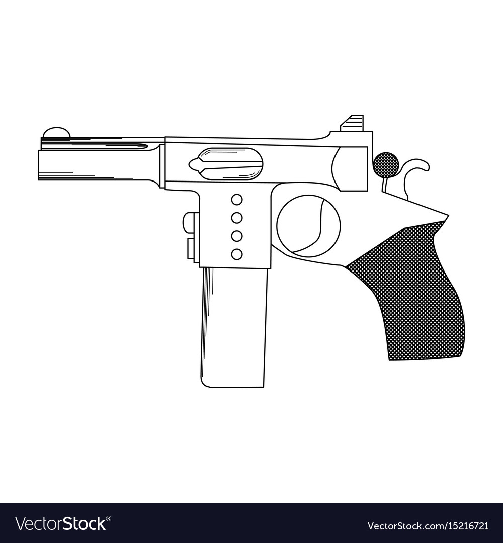 Firearms Royalty Free Vector Image - VectorStock