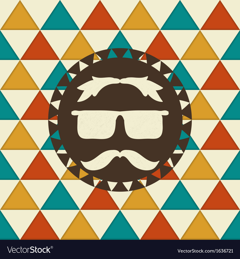 Hipster Glasses Pattern