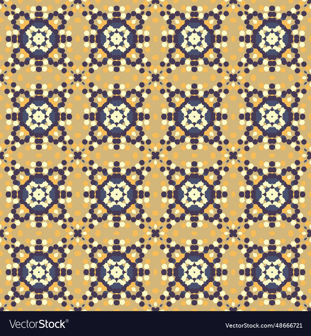 Seamless geometric patterns vector image Seamless geometric patterns