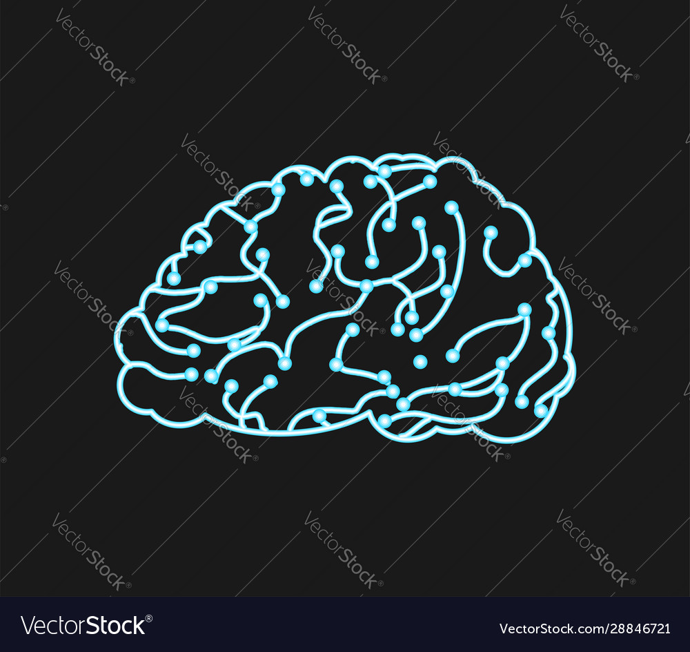 Virtual brain neurons and neural networks digital