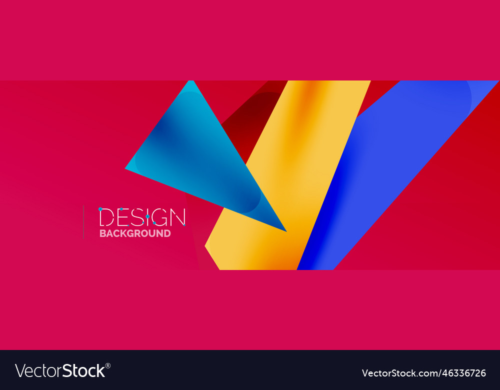 Background abstract overlapping shapes minimal vector image Background abstract overlapping shapes minimal