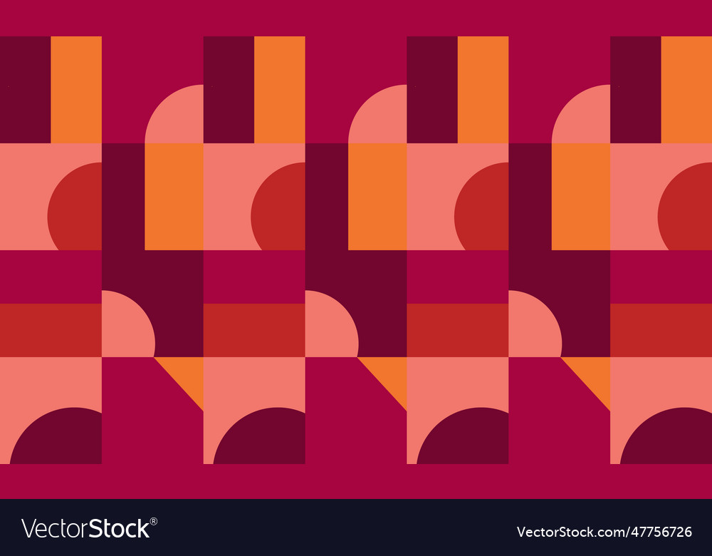 Colorful abstract geometric pattern with simple de vector image Colorful abstract geometric pattern with simple de