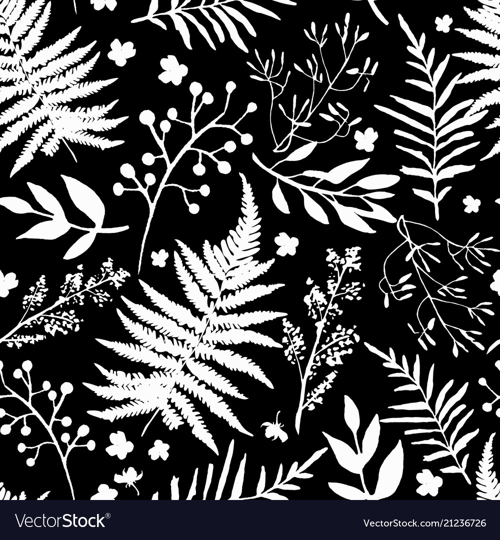 Elegant Floral Leaf Pattern