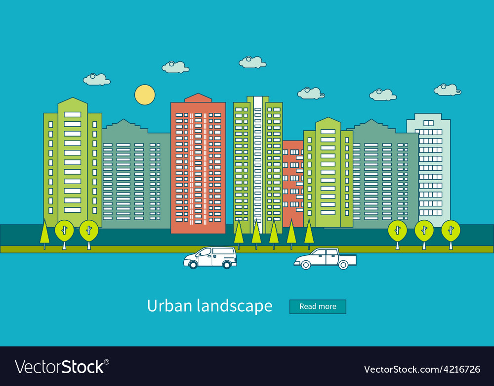 Flat design modern icons set