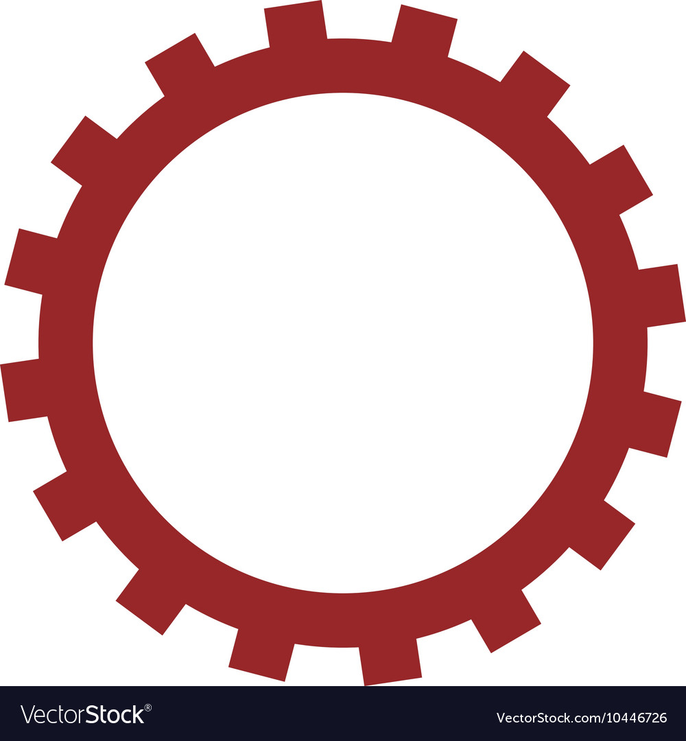 Gear cog circle design