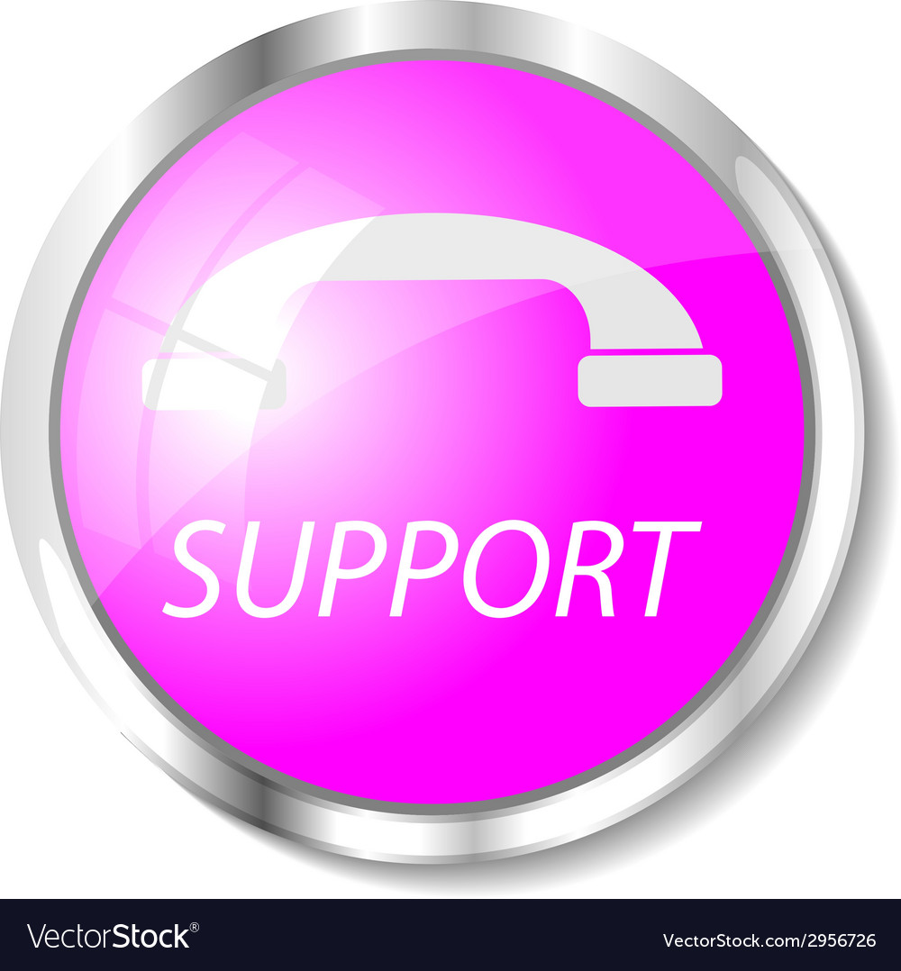 Pink web button