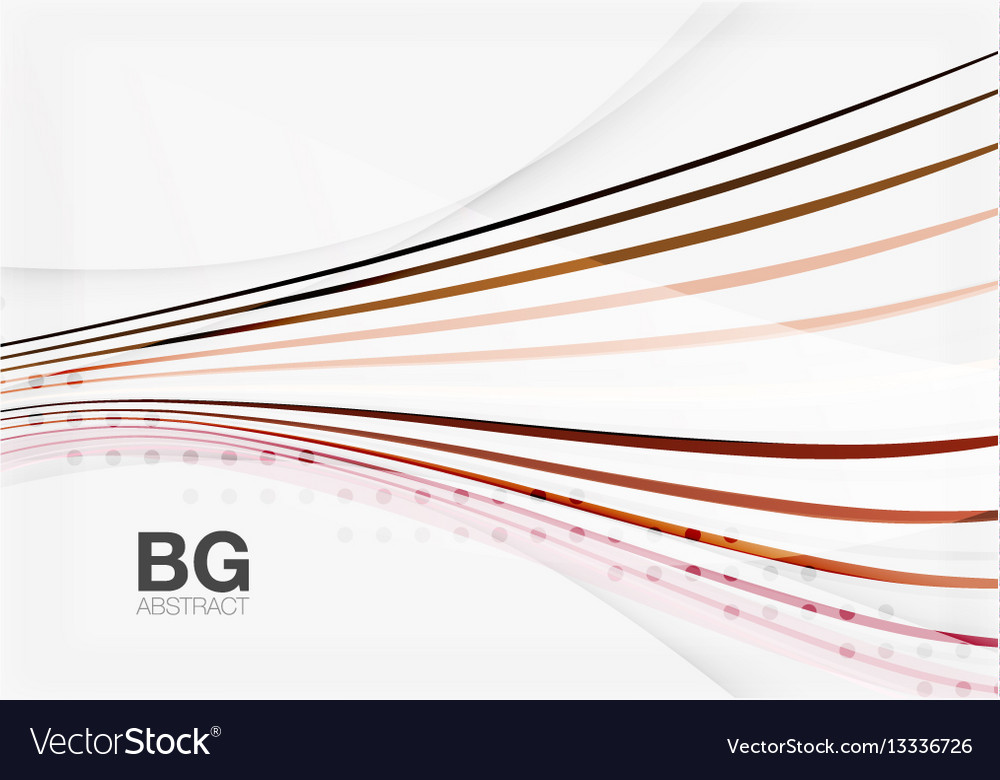 Thin lines wave abstract background