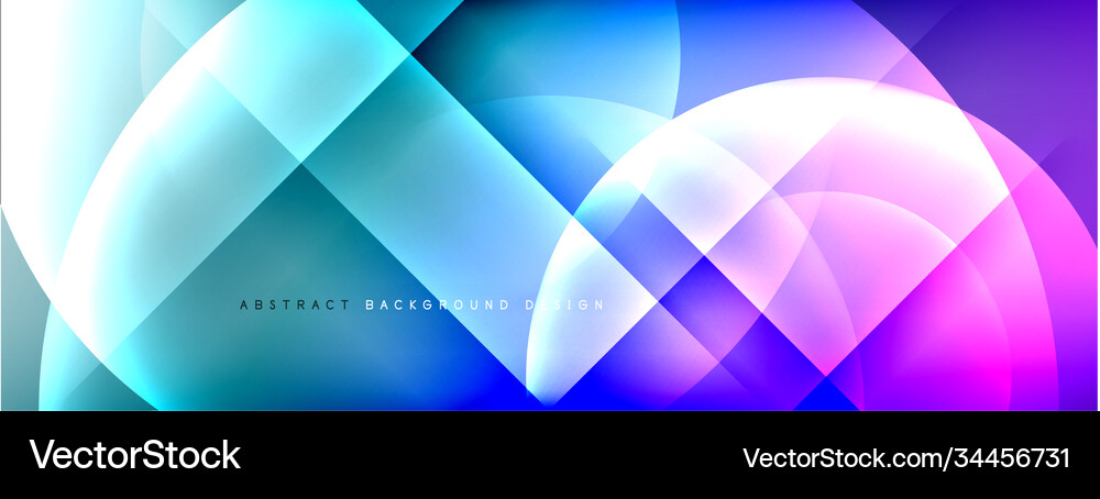 Abstract background - circle and cross Royalty Free Vector