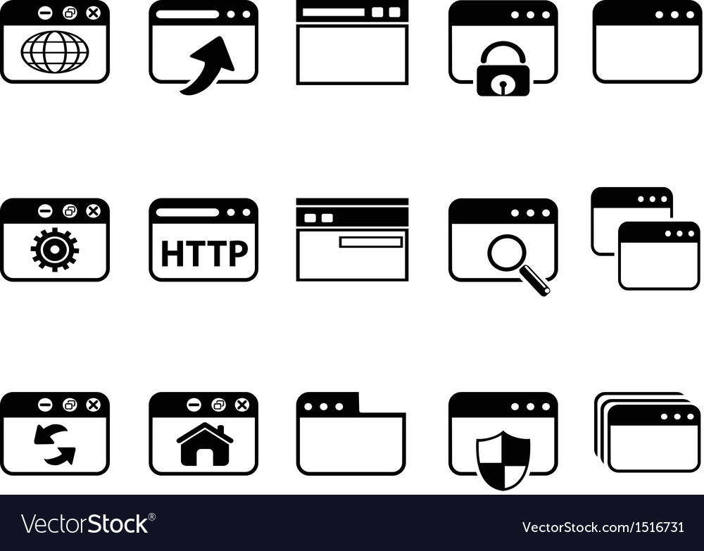 Browser-Symbol-Set