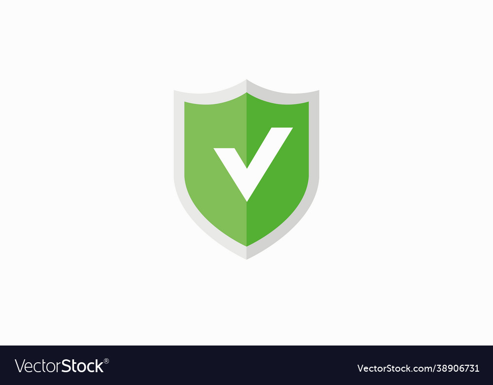 Firewall protection safety shield icon Royalty Free Vector