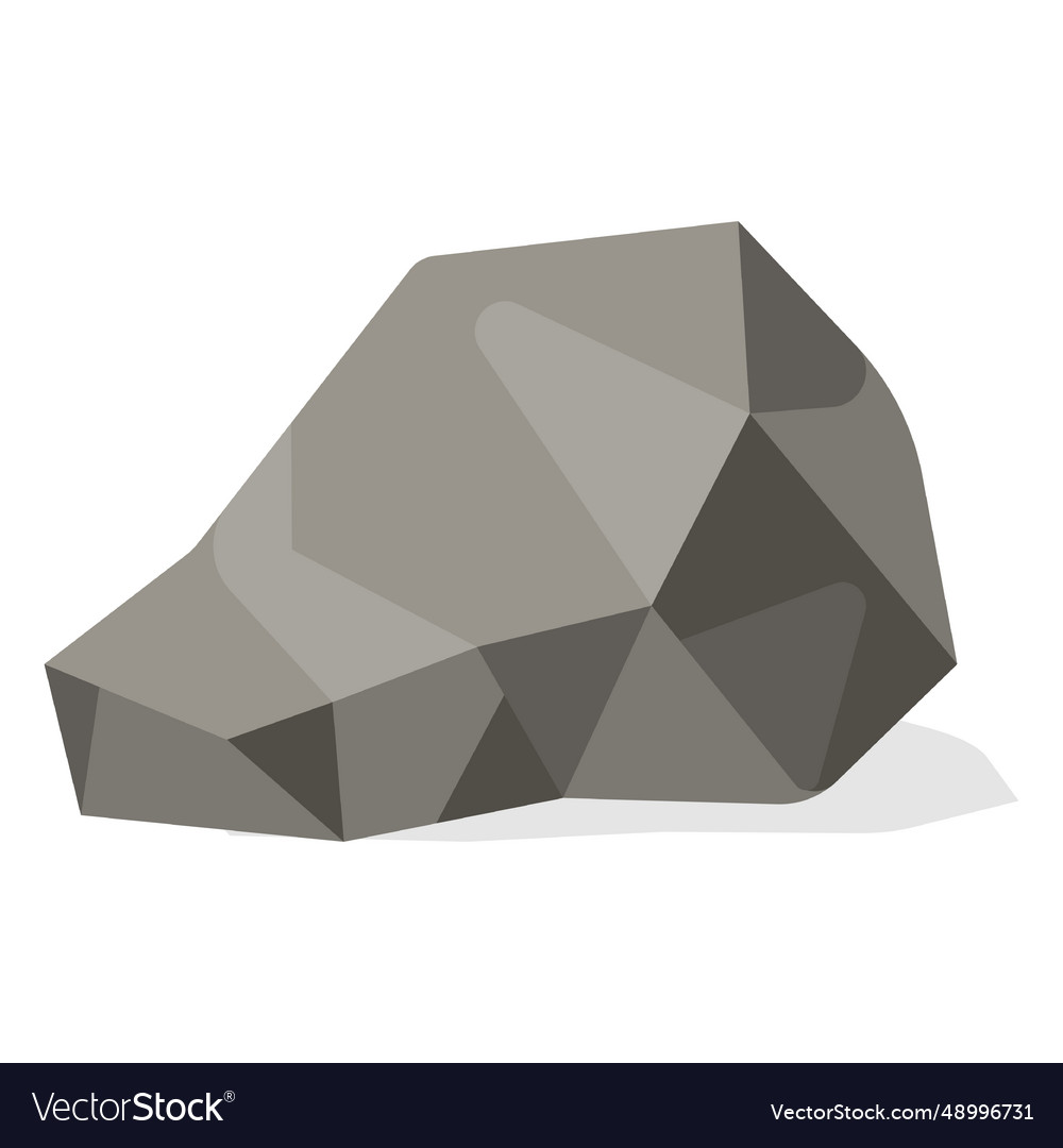 Rubble rock Royalty Free Vector Image - VectorStock