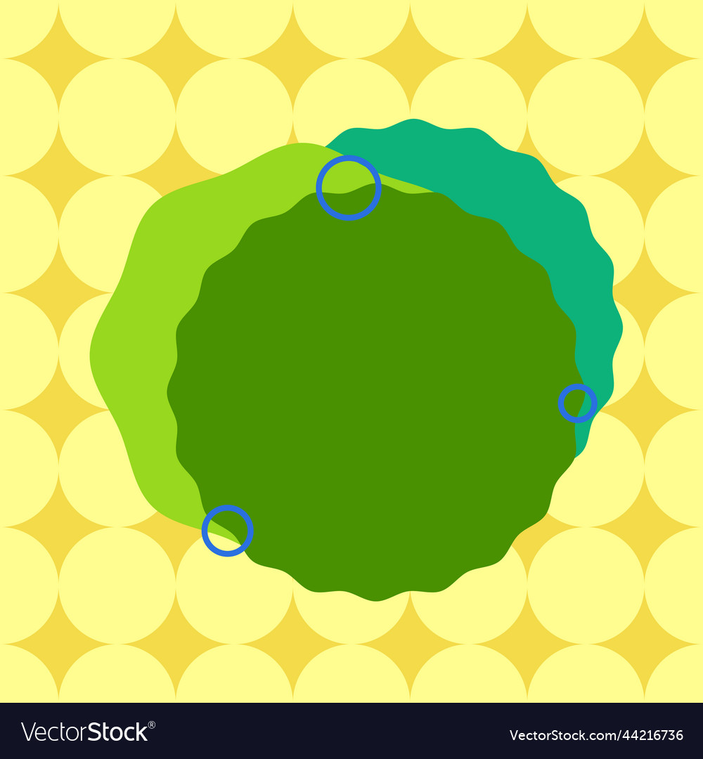 Asymmetrical unequal shaped form format vector image Asymmetrical unequal shaped form format