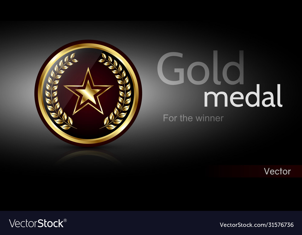 Modern gold medal