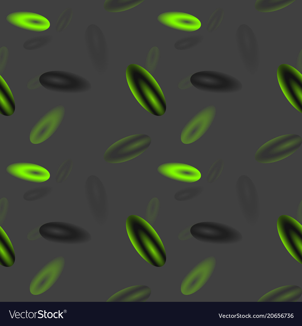 Shiny 3d deep seamless pattern