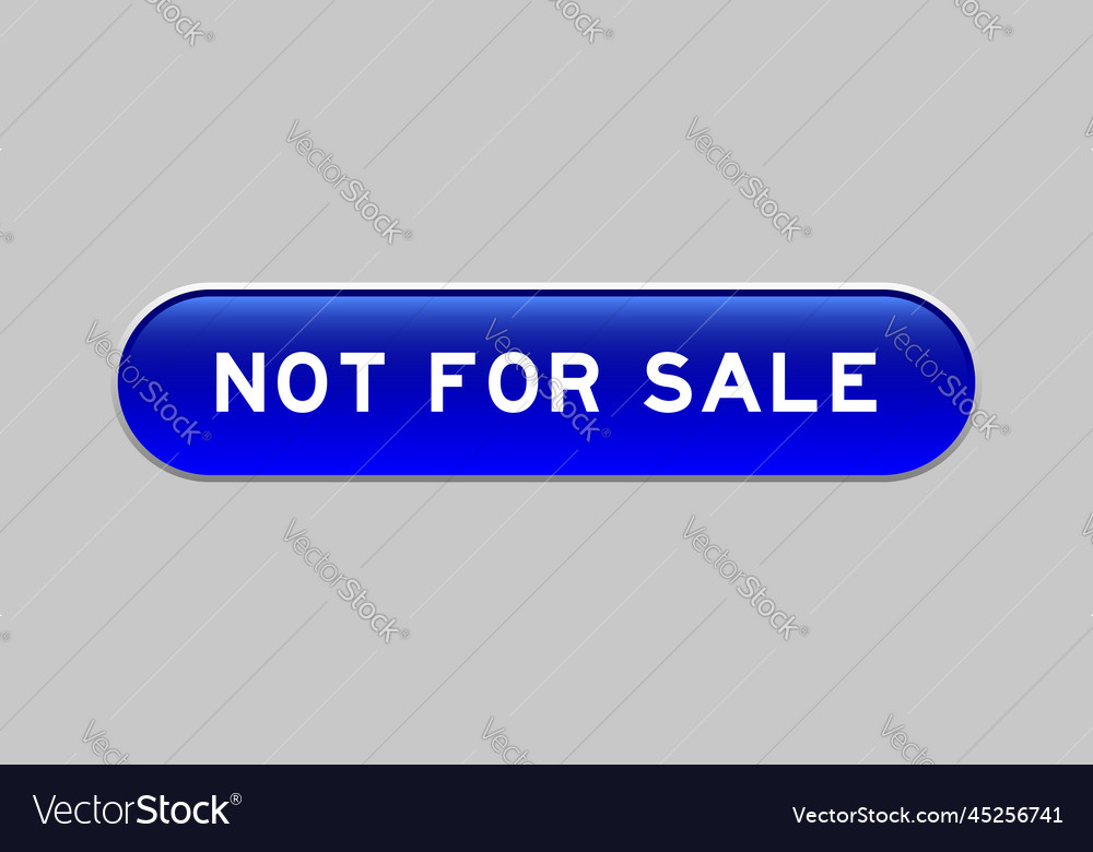 Blue color capsule shape button with word vector image Blue color capsule shape button with word