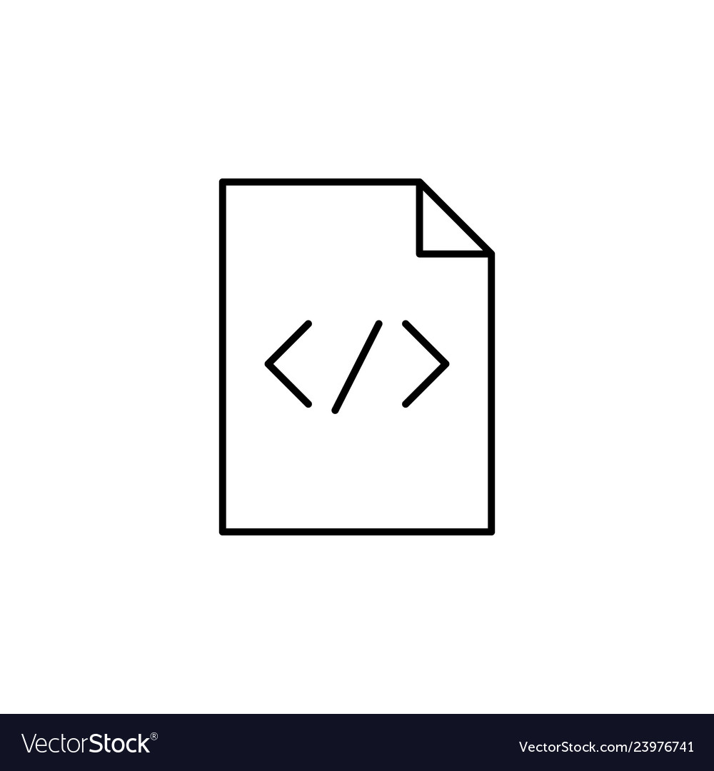 Code Paper HTML Icon