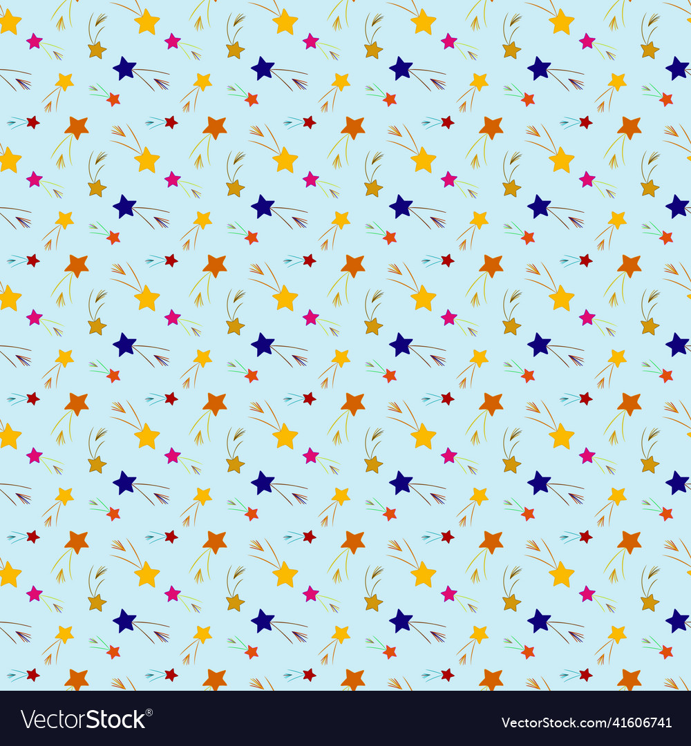 Colored stars Royalty Free Vector Image - VectorStock