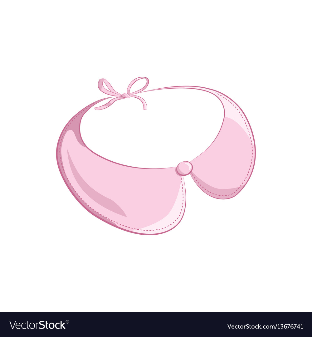 Elegant detachable collar with strings Vector Image Elegant detachable collar with strings