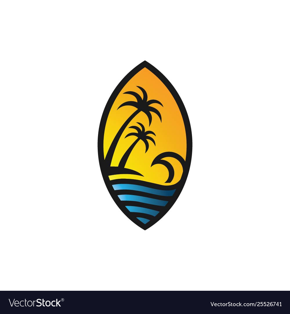 Sea logo template