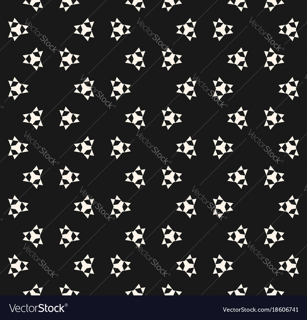Seamless pattern with simple geometric figures