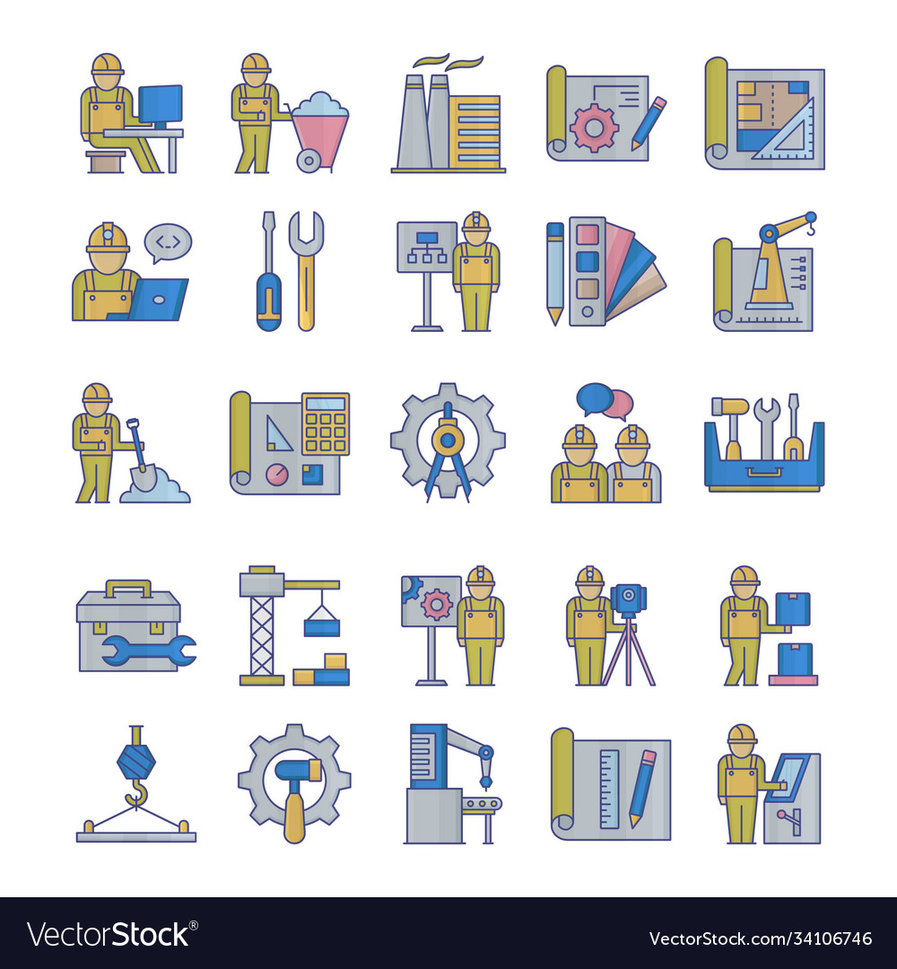 Architecture engineering icon which can