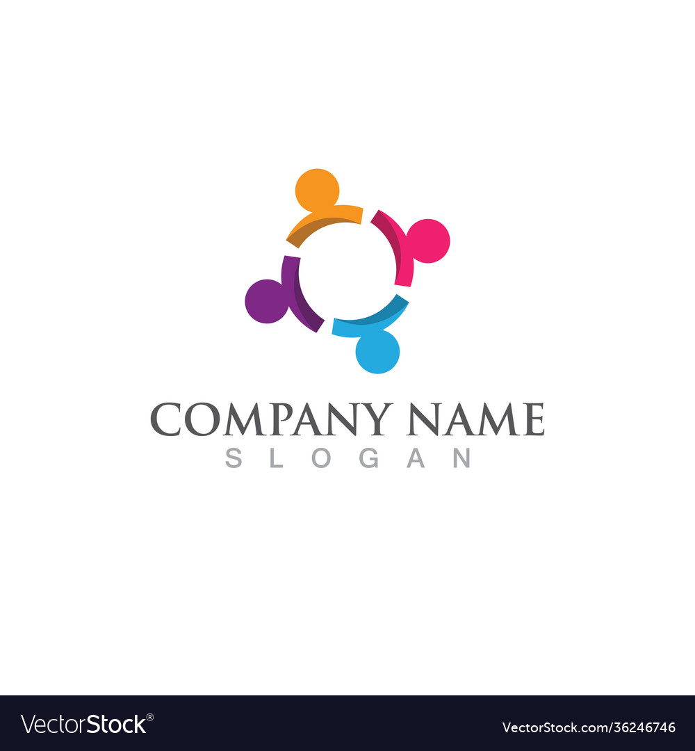 Community network and social icon Royalty Free Vector Image