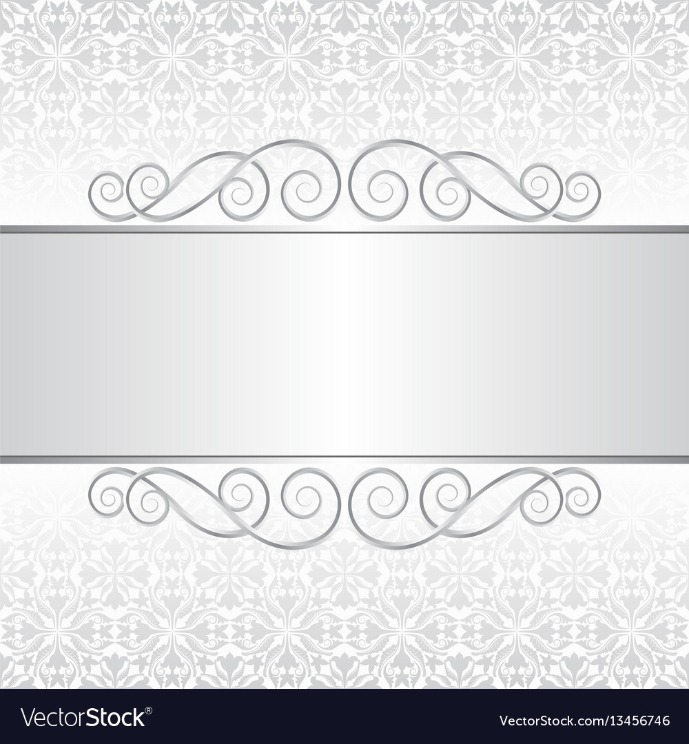 Decorative background with old-fashioned patterns Vector Image