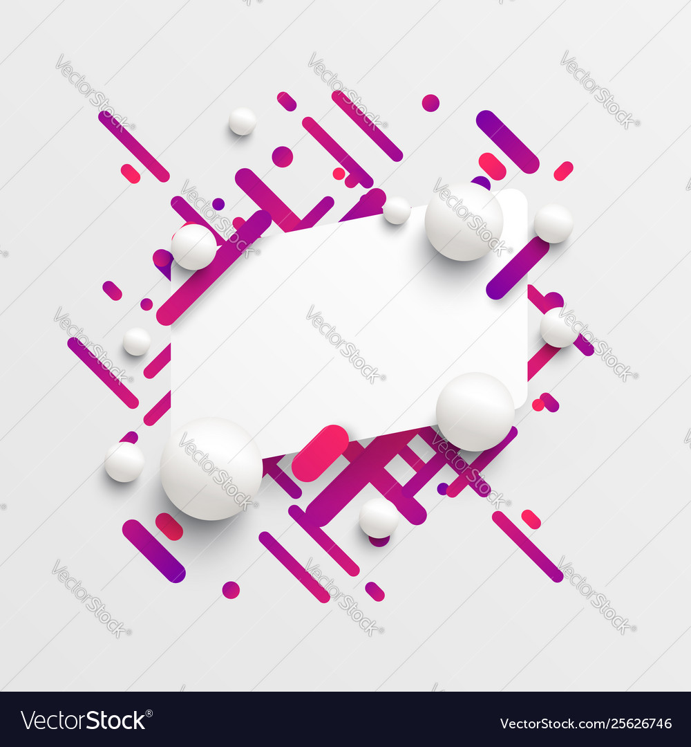 Dynamic and colorful template for advertising vector image Dynamic and colorful template for advertising
