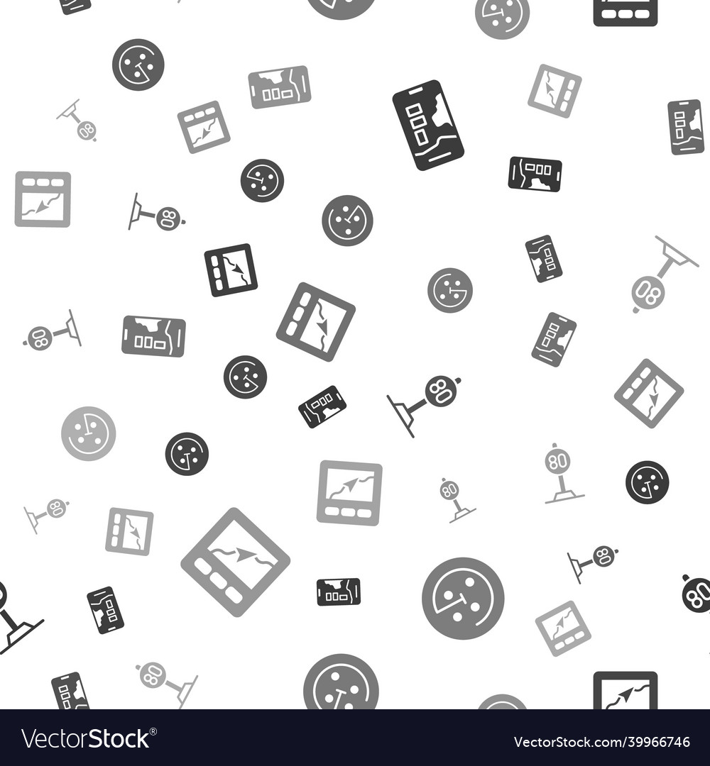 Set city map navigation radar with targets vector image Set city map navigation radar with targets