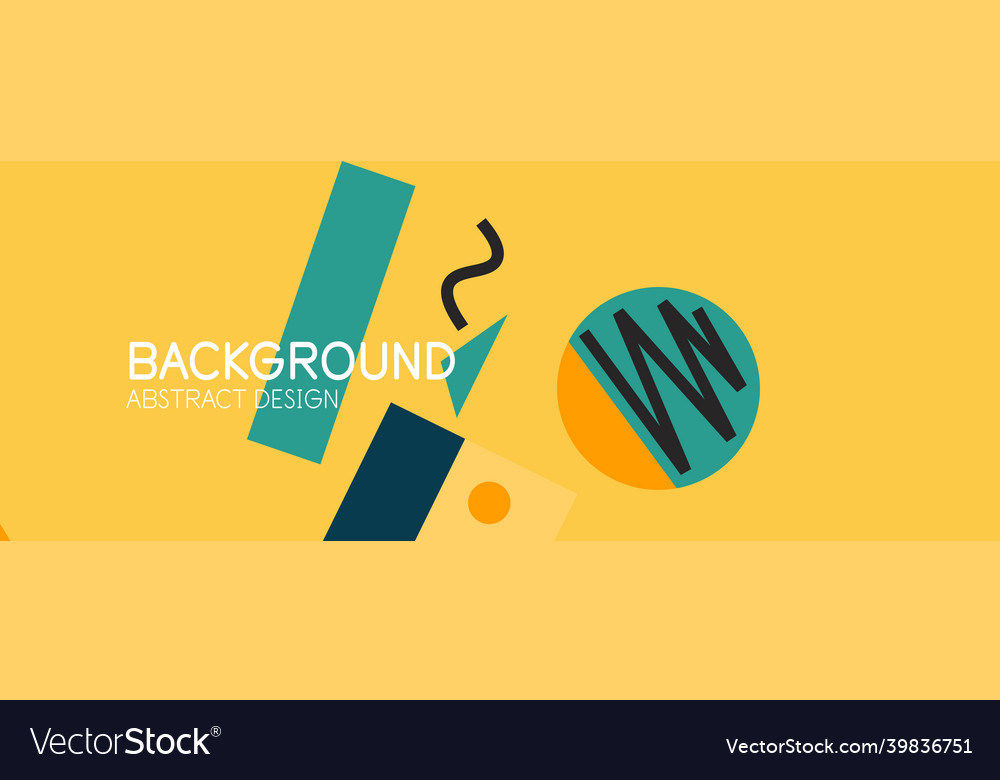 Abstract background with blocks lines geometric