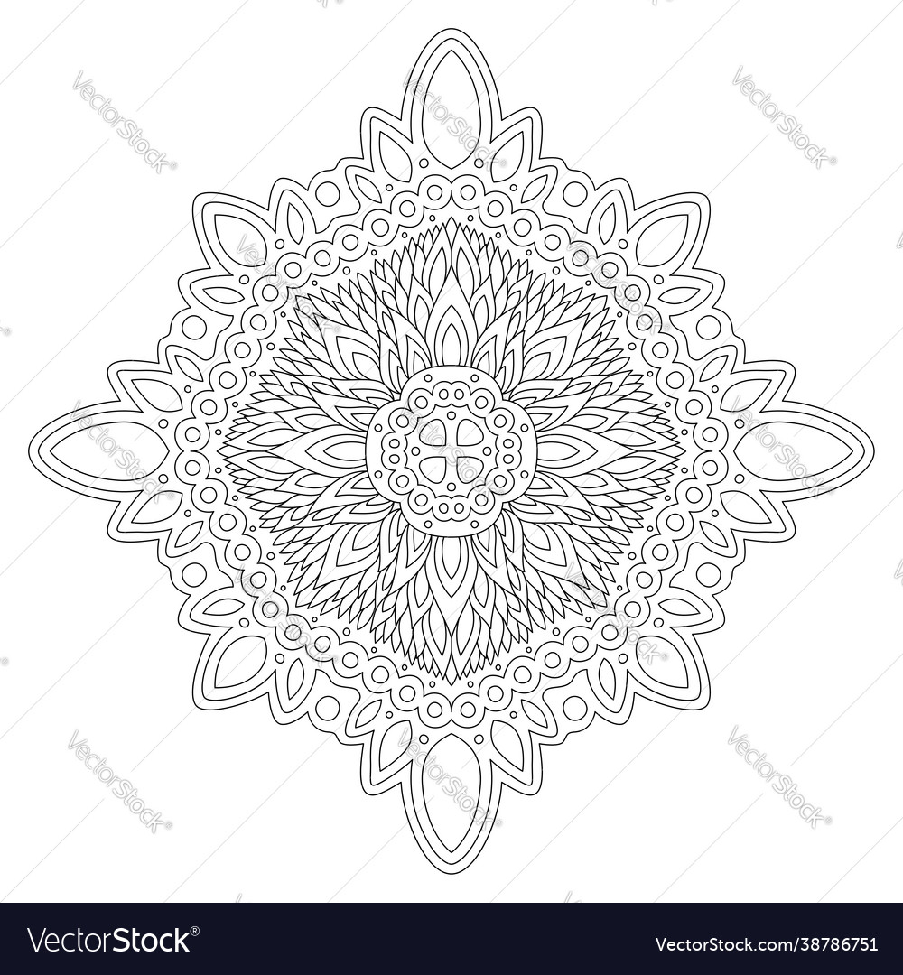 Abstract Linear Pattern - Monochrome