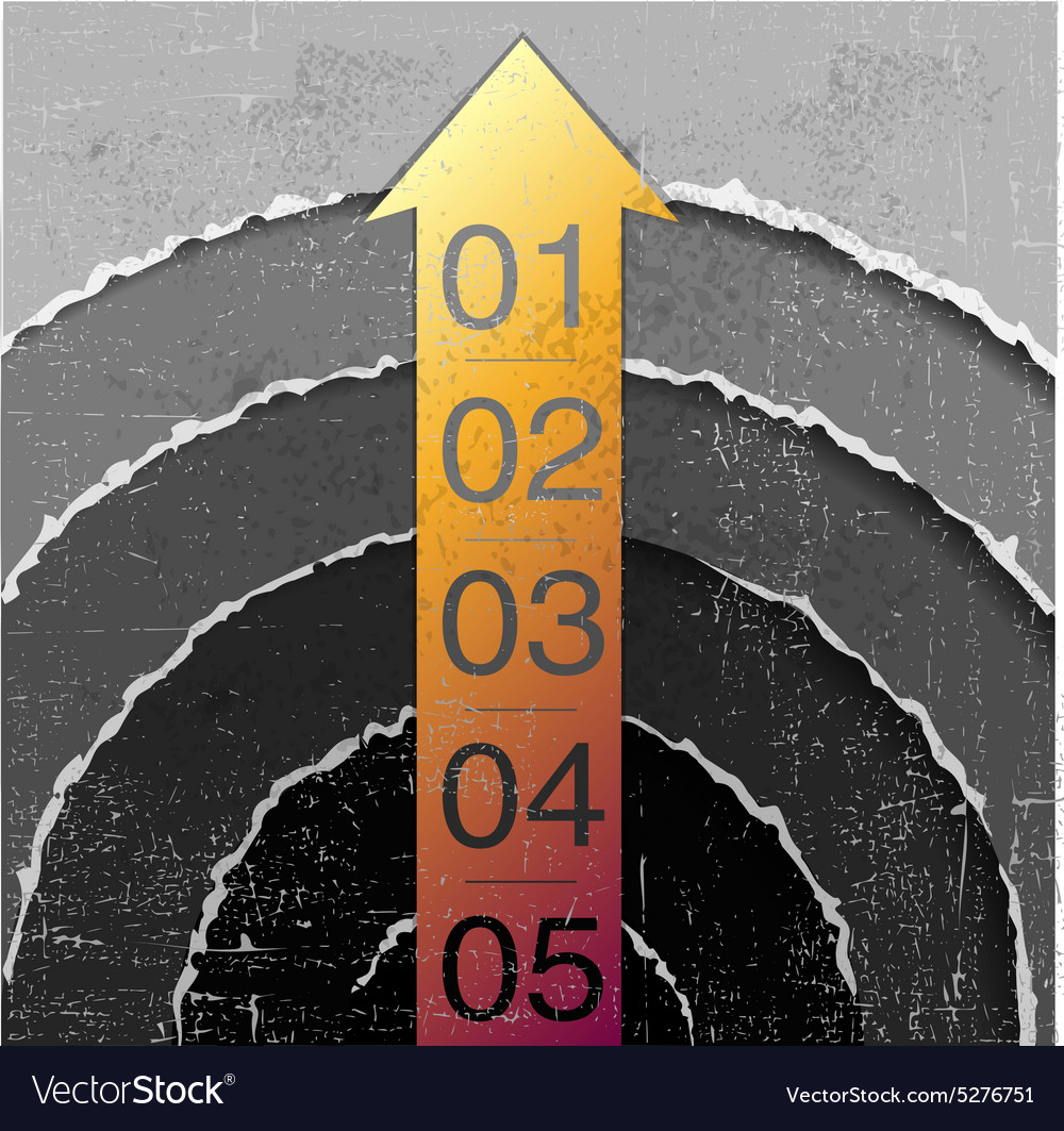 Abstract number line background