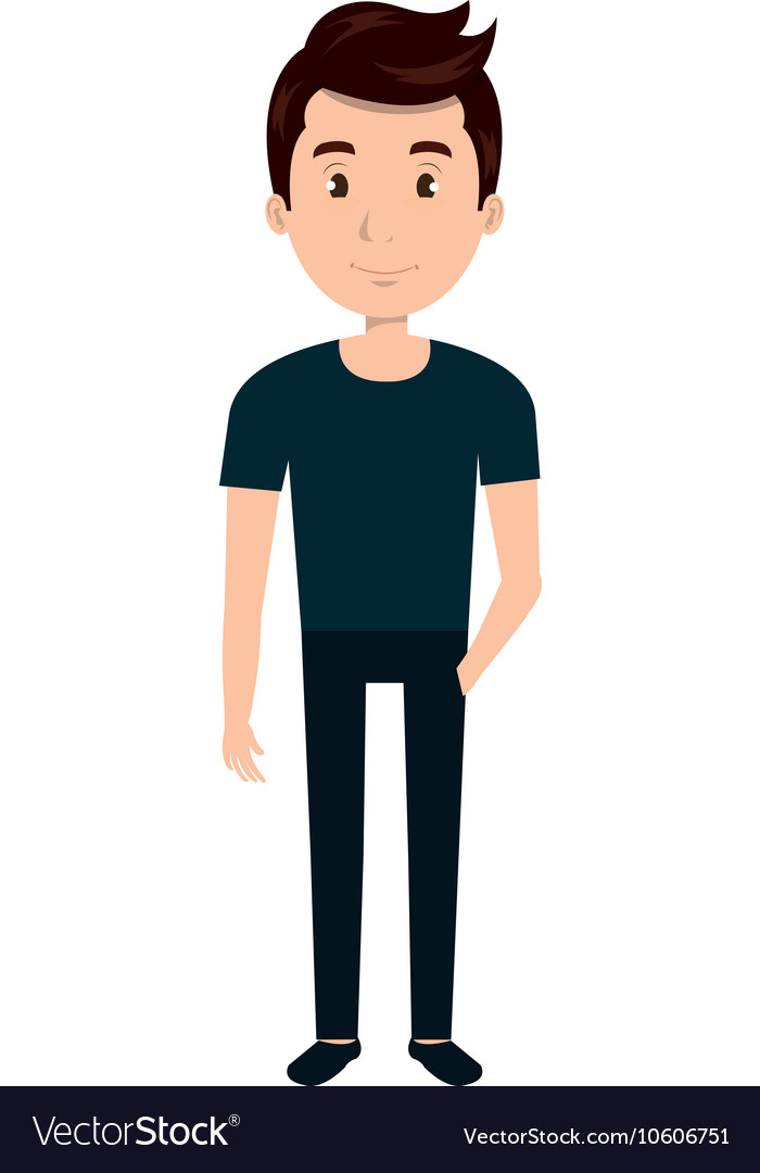 Man avatar cartoon Royalty Free Vector Image - VectorStock