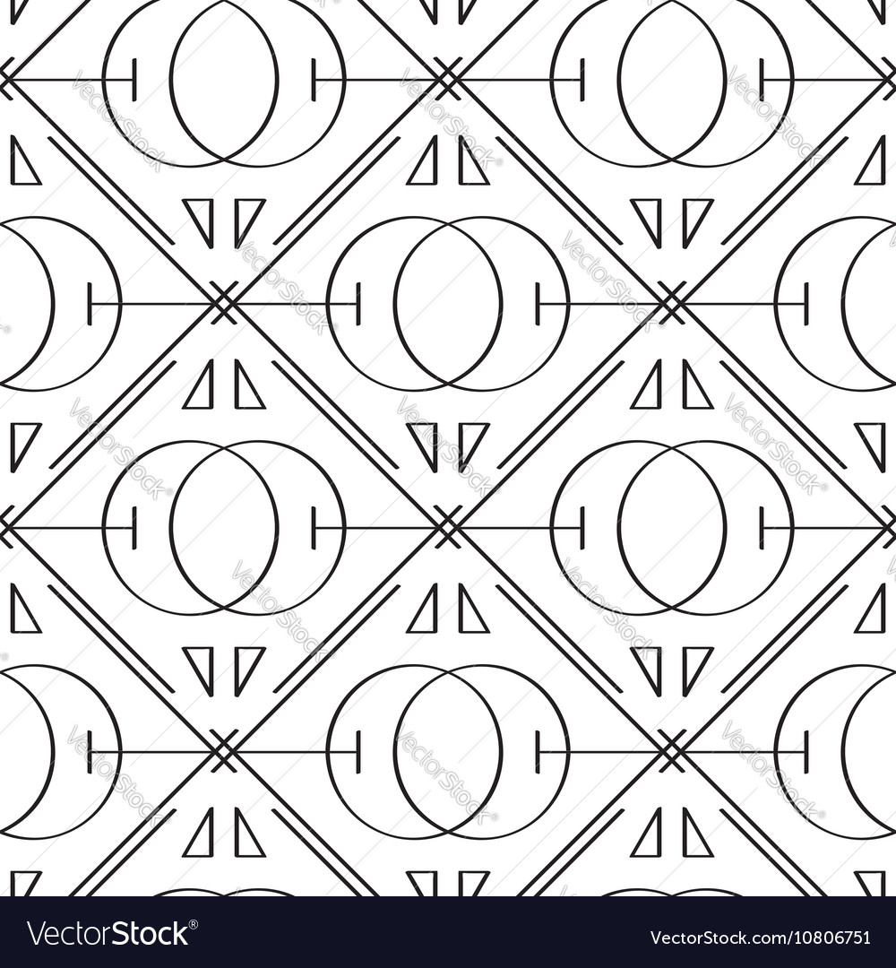 Sacred Geometry Repeating Pattern