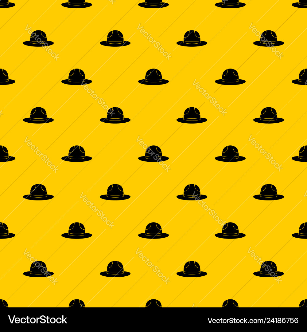 Canadian hat pattern Royalty Free Vector Image