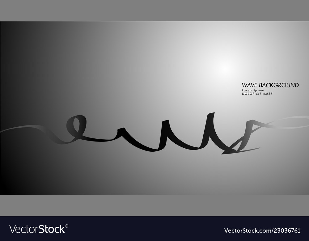 Abstract background with wave and line patterns