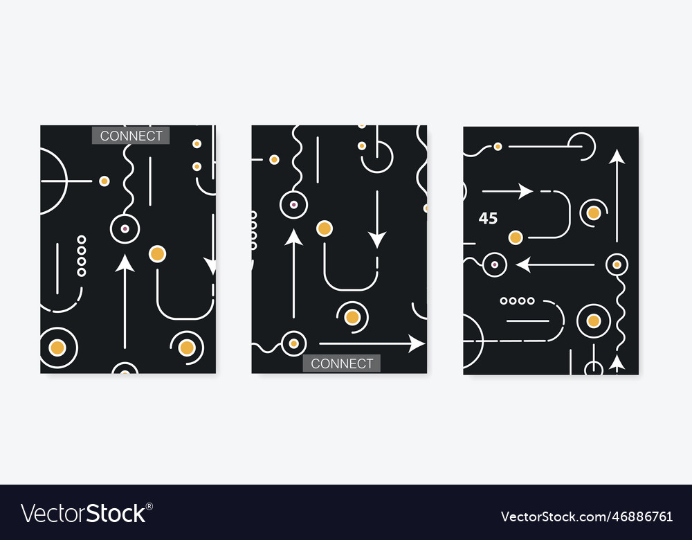 Abstract geometric technological background