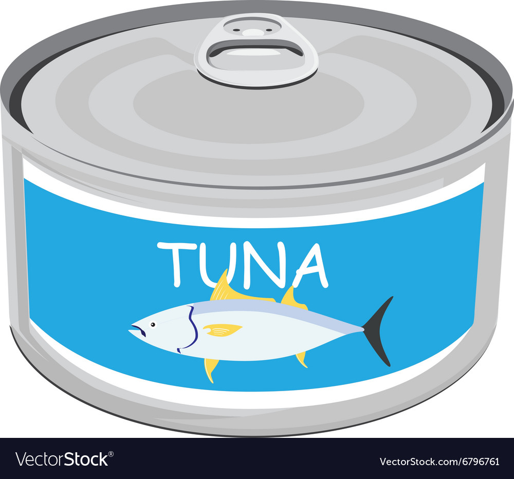 can-tuna-royalty-free-vector-image-vectorstock