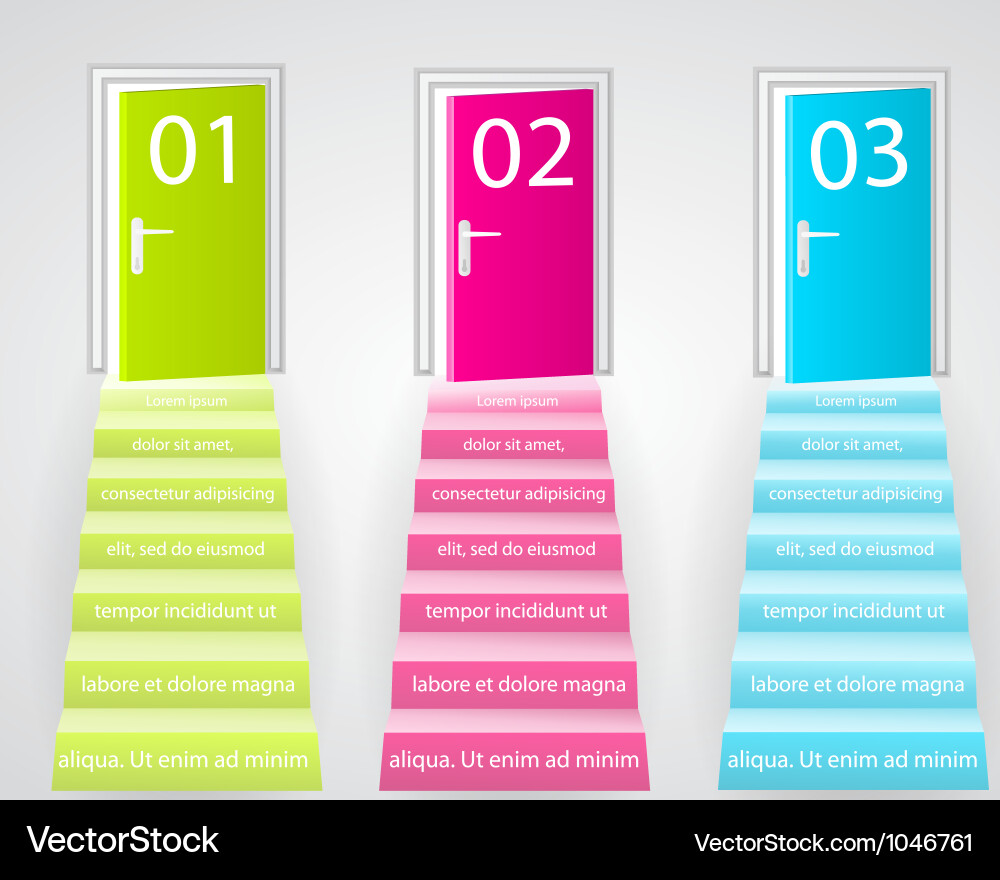 Choose your way Royalty Free Vector Image - VectorStock