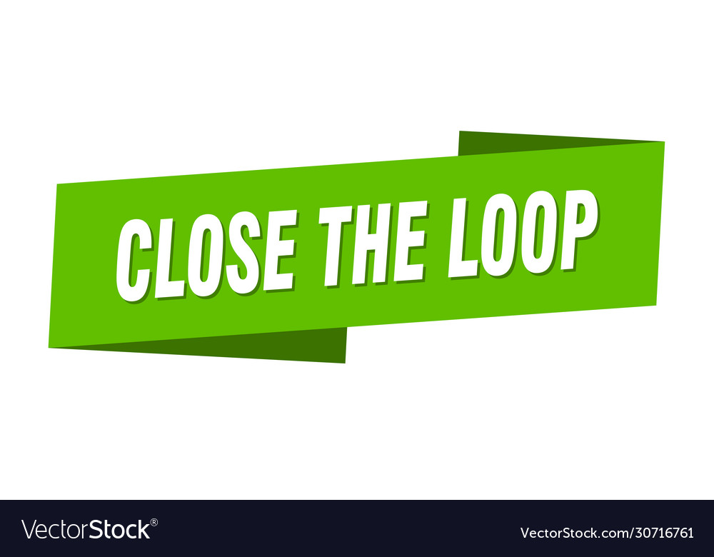Close loop banner template