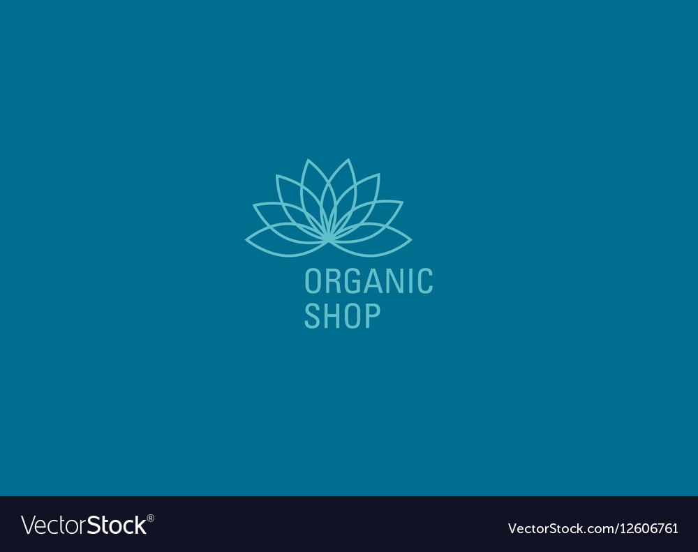 Development of linear logo pattern in the form