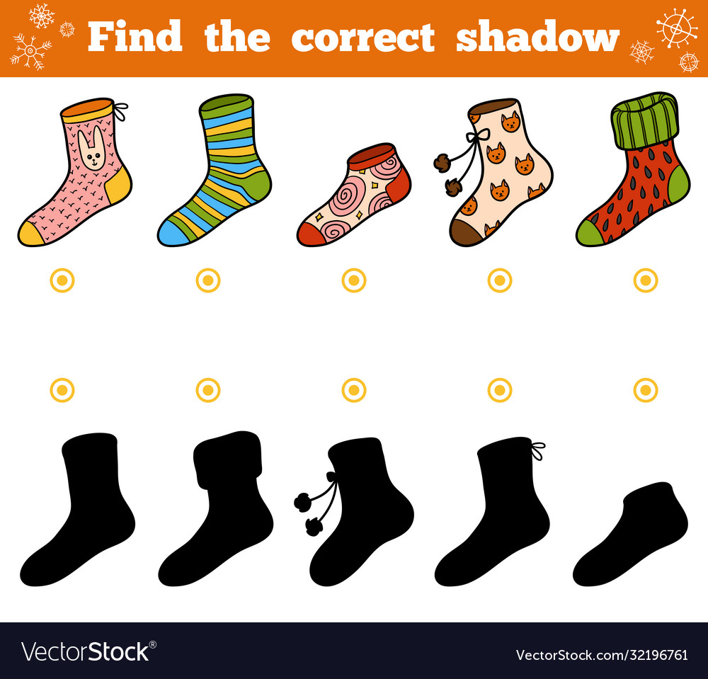 Find the Matching Sock Shadow