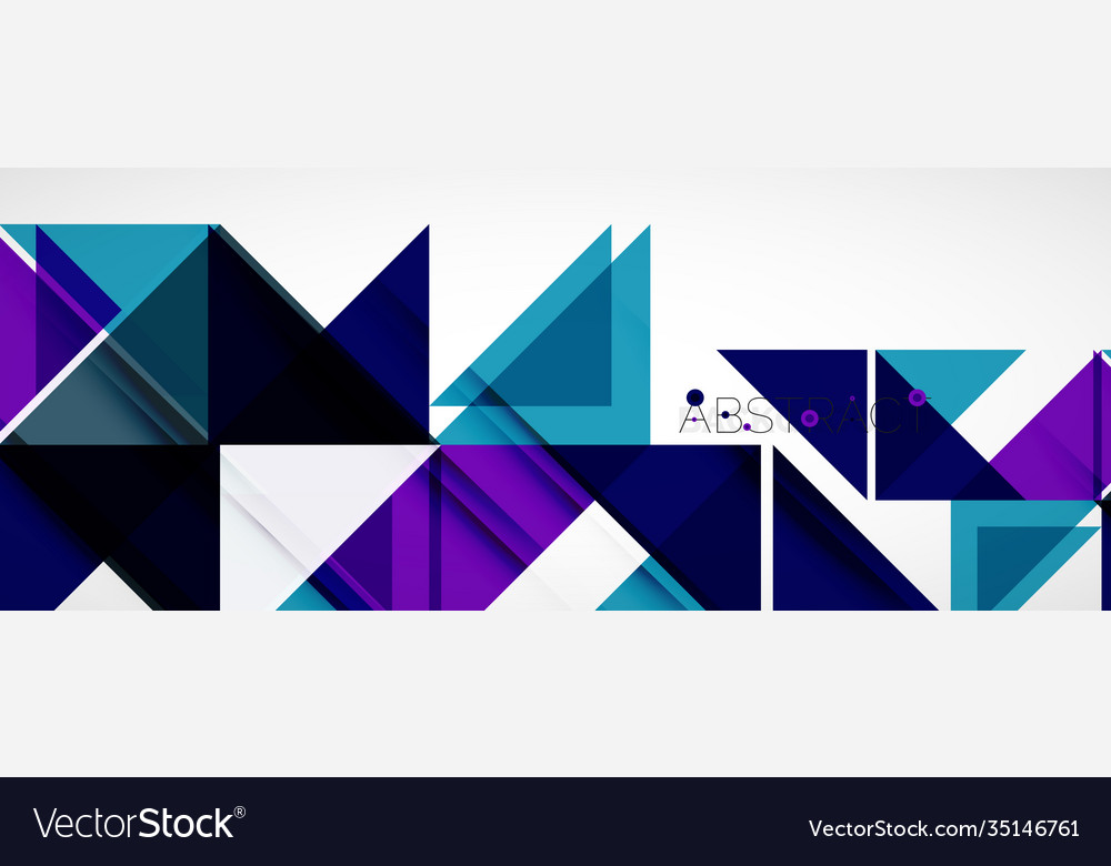 Geometric abstract background techno color